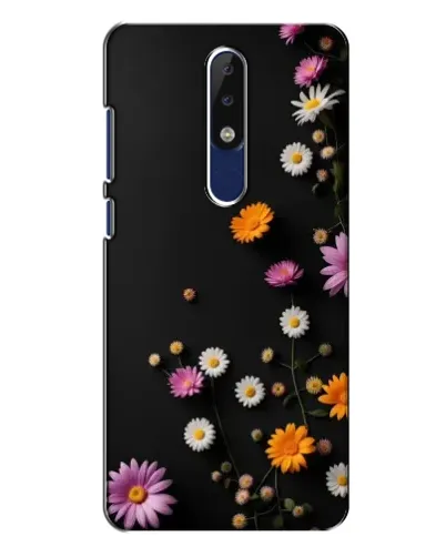 Чехол для Nokia 5.1 Plus (X5) с картинкой «Цветочная композиция»