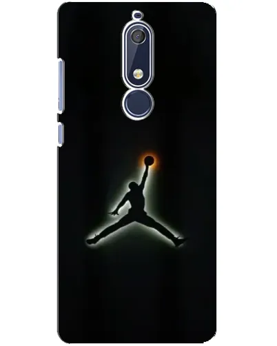 Чохол для Nokia 5.1 (2018) з картинкою «Jordan Gradient Logo» Чохол для Nokia 5.1 (2018) з картинкою «Jordan Gradient Logo»