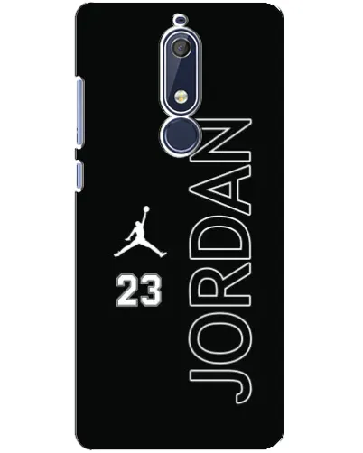 Чохол для Nokia 5.1 (2018) з картинкою «Jordan Vertical» Чохол для Nokia 5.1 (2018) з картинкою «Jordan Vertical»