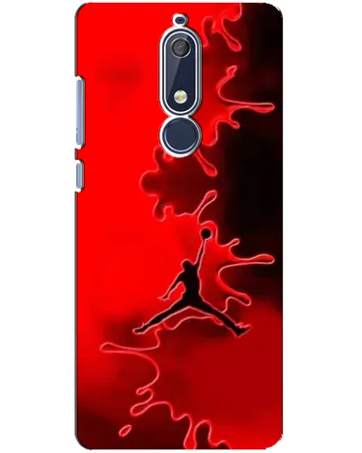 Чохол для Nokia 5.1 (2018) з картинкою «Jordan Red Smoke» Чохол для Nokia 5.1 (2018) з картинкою «Jordan Red Smoke»