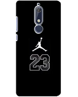 Чохол для Nokia 5.1 (2018) з картинкою «Jordan Flight 23»