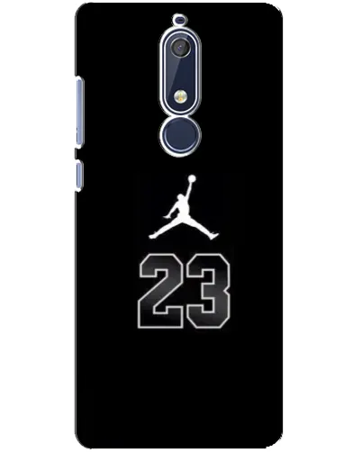 Чохол для Nokia 5.1 (2018) з картинкою «Jordan Flight 23» Чохол для Nokia 5.1 (2018) з картинкою «Jordan Flight 23»