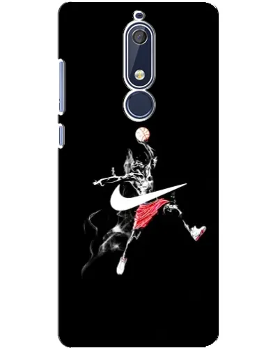 Чохол для Nokia 5.1 (2018) з картинкою «Jordan Jumpman» Чохол для Nokia 5.1 (2018) з картинкою «Jordan Jumpman»
