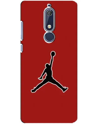 Чохол для Nokia 5.1 (2018) з картинкою «Jordan Red Back» Чохол для Nokia 5.1 (2018) з картинкою «Jordan Red Back»