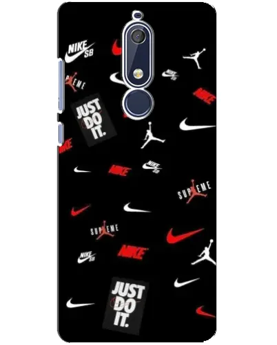 Чохол для Nokia 5.1 (2018) з картинкою «Nike Mix Pattern» Чохол для Nokia 5.1 (2018) з картинкою «Nike Mix Pattern»