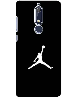Чохол для Nokia 5.1 (2018) з картинкою «Jordan Silhouette»