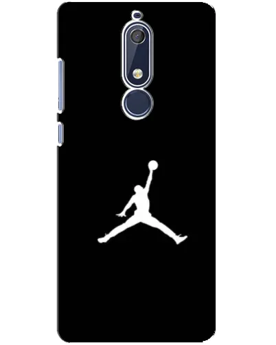 Чохол для Nokia 5.1 (2018) з картинкою «Jordan Silhouette» Чохол для Nokia 5.1 (2018) з картинкою «Jordan Silhouette»