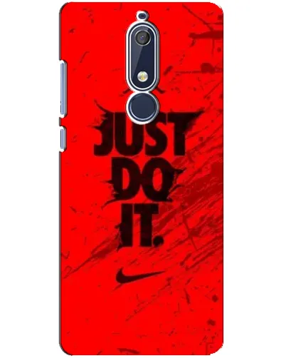 Чохол для Nokia 5.1 (2018) з картинкою «Nike Just Do It» Чохол для Nokia 5.1 (2018) з картинкою «Nike Just Do It»