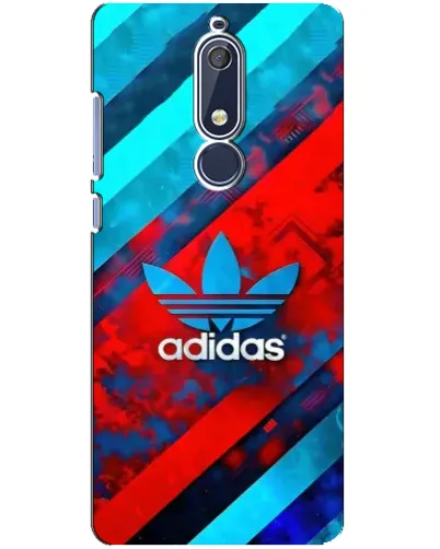 Чохол для Nokia 5.1 (2018) з картинкою «Абстракція Adidas» Чохол для Nokia 5.1 (2018) з картинкою «Абстракція Adidas»