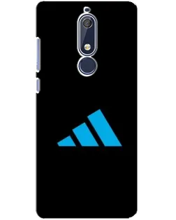Чохол для Nokia 5.1 (2018) з картинкою «Adidas Cyan Logo»