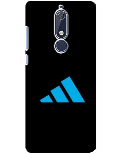Чохол для Nokia 5.1 (2018) з картинкою «Adidas Cyan Logo» Чохол для Nokia 5.1 (2018) з картинкою «Adidas Cyan Logo»