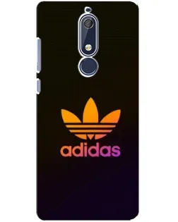 Чохол для Nokia 5.1 (2018) з картинкою «Градієнт Adidas»