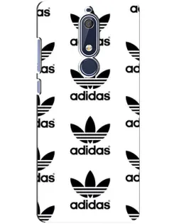 Чохол для Nokia 5.1 (2018) з картинкою «Adidas Pattern»