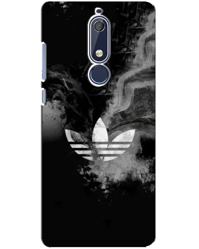 Чохол для Nokia 5.1 (2018) з картинкою «Абстрактний дим Adidas» Чохол для Nokia 5.1 (2018) з картинкою «Абстрактний дим Adidas»