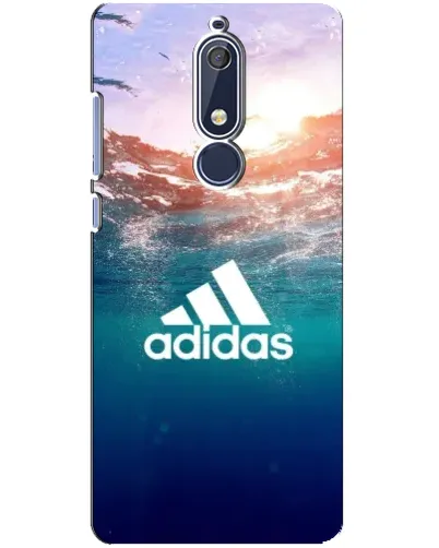 Чохол для Nokia 5.1 (2018) з картинкою «Океанська глибина адідас» Чохол для Nokia 5.1 (2018) з картинкою «Океанська глибина адідас»