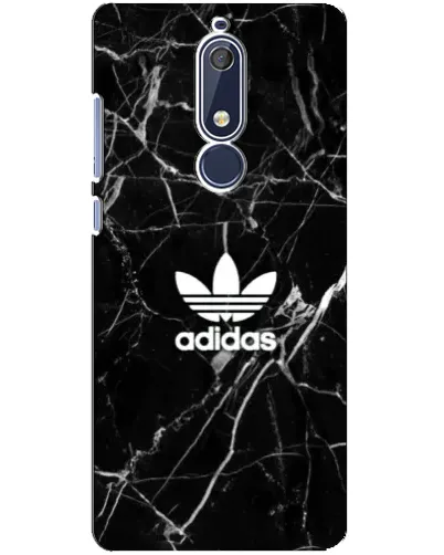 Чохол для Nokia 5.1 (2018) з картинкою «Білий мармур Adidas» Чохол для Nokia 5.1 (2018) з картинкою «Білий мармур Adidas»