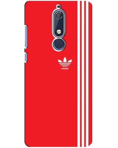 Чохол для Nokia 5.1 (2018) з картинкою «Червоний мінімалізм Adidas» Чохол для Nokia 5.1 (2018) з картинкою «Червоний мінімалізм Adidas»