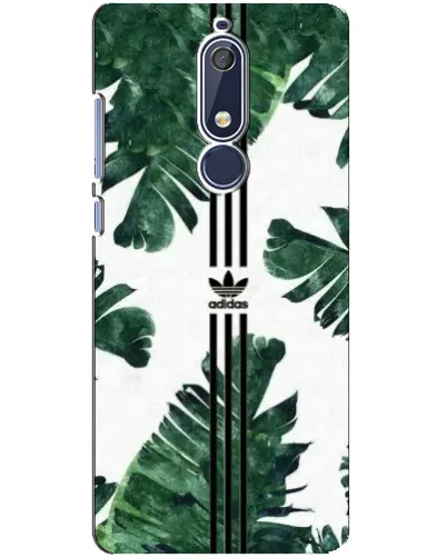 Чохол для Nokia 5.1 (2018) з картинкою «Пальмове листя адідас» Чохол для Nokia 5.1 (2018) з картинкою «Пальмове листя адідас»