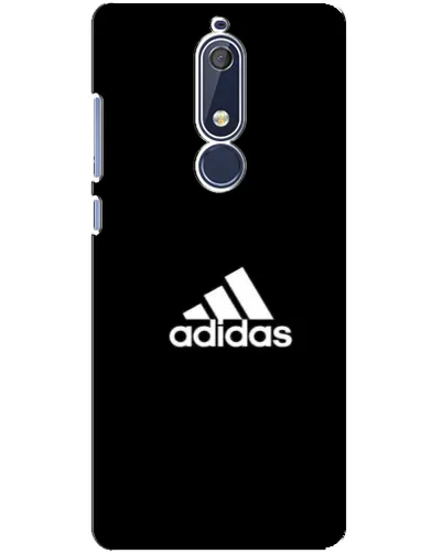 Чохол для Nokia 5.1 (2018) з картинкою «Чорна класика Adidas» Чохол для Nokia 5.1 (2018) з картинкою «Чорна класика Adidas»