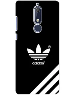 Чохол для Nokia 5.1 (2018) з картинкою «Adidas з діагональними смугами»