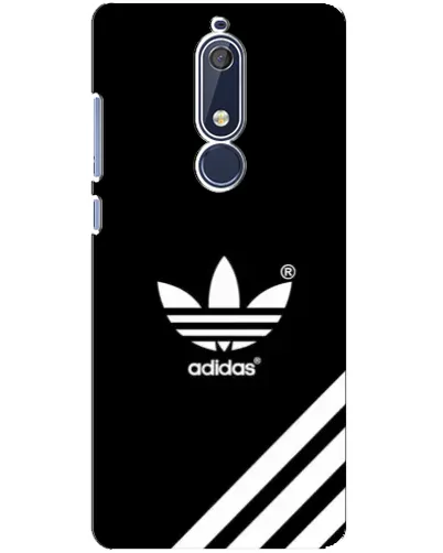 Чохол для Nokia 5.1 (2018) з картинкою «Adidas з діагональними смугами» Чохол для Nokia 5.1 (2018) з картинкою «Adidas з діагональними смугами»