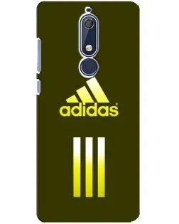 Чохол для Nokia 5.1 (2018) з картинкою «Оливковий градієнт Adidas»