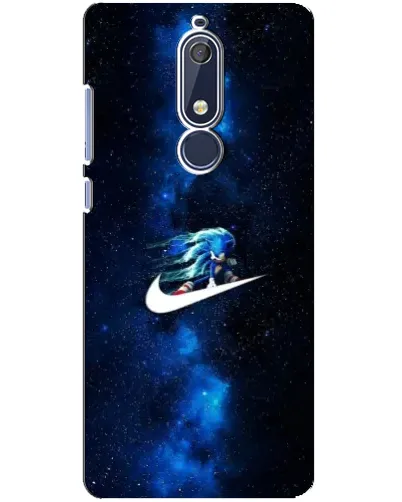 Чехол для Nokia 5.1 (2018) с картинкой «Звездный путь Nike»
