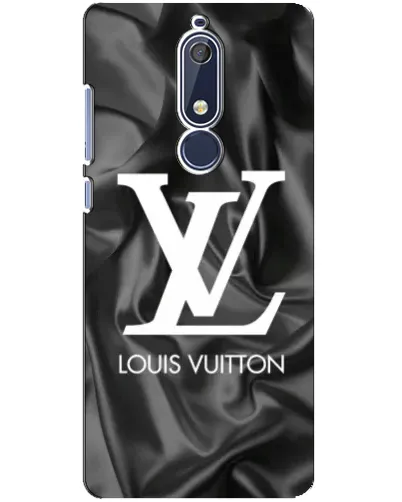 Чохол для Nokia 5.1 (2018) з картинкою «Шовковий Louis Vuitton»