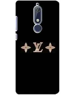 Чохол для Nokia 5.1 (2018) з картинкою «Louis Vuitton — мінімалізм»