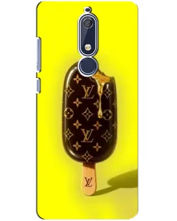 Чохол для Nokia 5.1 (2018) з картинкою «Морозиво від LV»