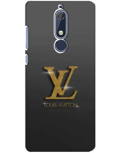 Чохол для Nokia 5.1 (2018) з картинкою «Градієнт Louis Vuitton»