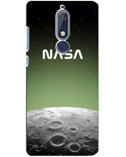 Чехол для Nokia 5.1 (2018) с картинкой «NASA — лунный градиент» Чехол для Nokia 5.1 (2018) с картинкой «NASA — лунный градиент»