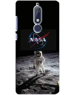 Чехол для Nokia 5.1 (2018) с картинкой «Астронавт на Луне» Чехол для Nokia 5.1 (2018) с картинкой «Астронавт на Луне»