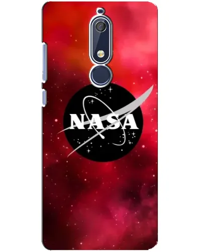 Чехол для Nokia 5.1 (2018) с картинкой «NASA — красная туманность» Чехол для Nokia 5.1 (2018) с картинкой «NASA — красная туманность»