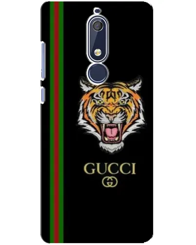 Чехол для Nokia 5.1 (2018) с картинкой «Тигр Gucci» Чехол для Nokia 5.1 (2018) с картинкой «Тигр Gucci»