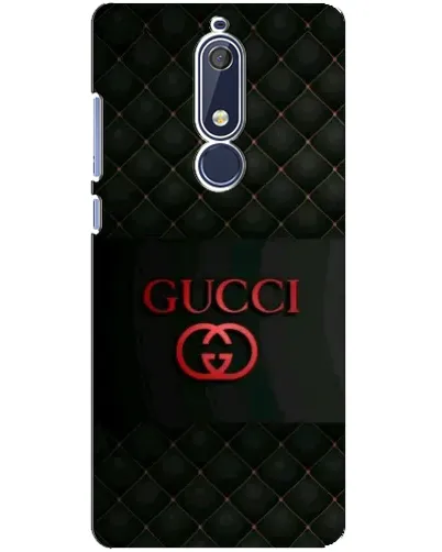 Чехол для Nokia 5.1 (2018) с картинкой «Gucci — стеганый черный» Чехол для Nokia 5.1 (2018) с картинкой «Gucci — стеганый черный»