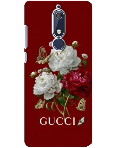 Чехол для Nokia 5.1 (2018) с картинкой «Gucci — сад» Чехол для Nokia 5.1 (2018) с картинкой «Gucci — сад»