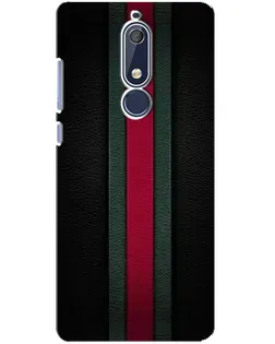 Чехол для Nokia 5.1 (2018) с картинкой «Gucci — неоновая линия»