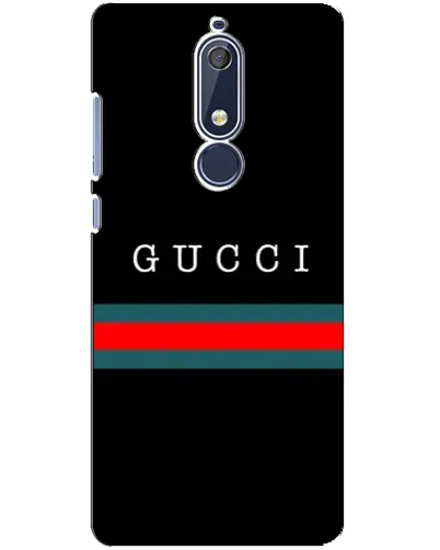Чехол для Nokia 5.1 (2018) с картинкой «Gucci — красный пояс» Чехол для Nokia 5.1 (2018) с картинкой «Gucci — красный пояс»