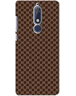Чехол для Nokia 5.1 (2018) с картинкой «Gucci — шоколадная сетка» Чехол для Nokia 5.1 (2018) с картинкой «Gucci — шоколадная сетка»