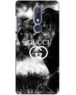 Чехол для Nokia 5.1 (2018) с картинкой «Gucci — дикая природа» Чехол для Nokia 5.1 (2018) с картинкой «Gucci — дикая природа»