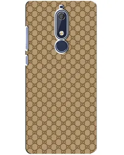 Чехол для Nokia 5.1 (2018) с картинкой «Gucci — классический беж» Чехол для Nokia 5.1 (2018) с картинкой «Gucci — классический беж»