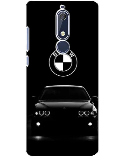 Чехол для Nokia 5.1 (2018) с картинкой «BMW — взгляд из темноты»