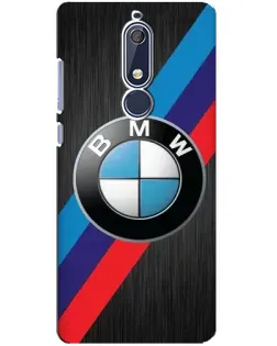 Чехол для Nokia 5.1 (2018) с картинкой «BMW M-stripes стиль»