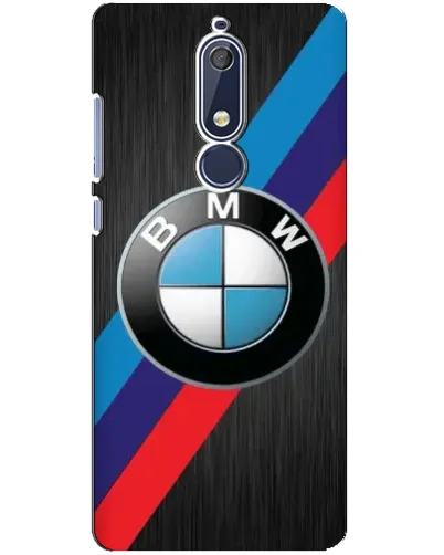 Чехол для Nokia 5.1 (2018) с картинкой «BMW M-stripes стиль»