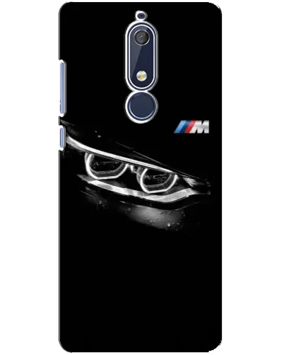 Чехол для Nokia 5.1 (2018) с картинкой «BMW — взгляд тигра» Чехол для Nokia 5.1 (2018) с картинкой «BMW — взгляд тигра»