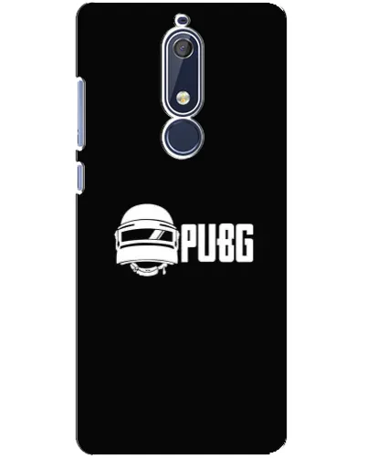 Чехол для Nokia 5.1 (2018) с картинкой «PUBG — классический лого»