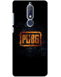 Чехол для Nokia 5.1 (2018) с картинкой «PUBG — золотой логотип» Чехол для Nokia 5.1 (2018) с картинкой «PUBG — золотой логотип»