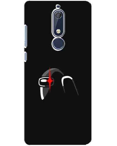 Чохол для Nokia 5.1 (2018) з картинкою «Among Us шолом»