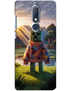 Чохол для Nokia 5.1 (2018) з картинкою «Кріпер у светрі»